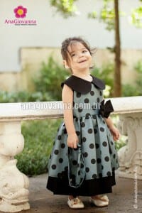 vestido cinza infantil