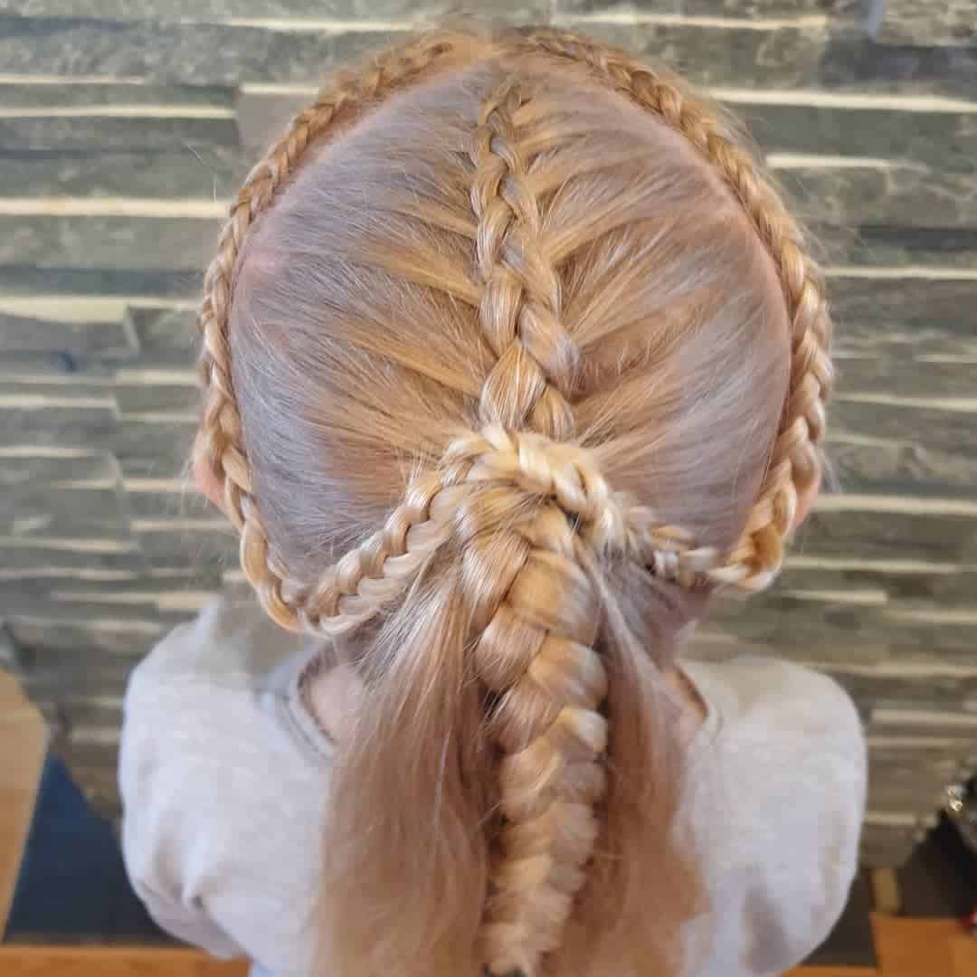 ideias de penteados para cabelos de meninas