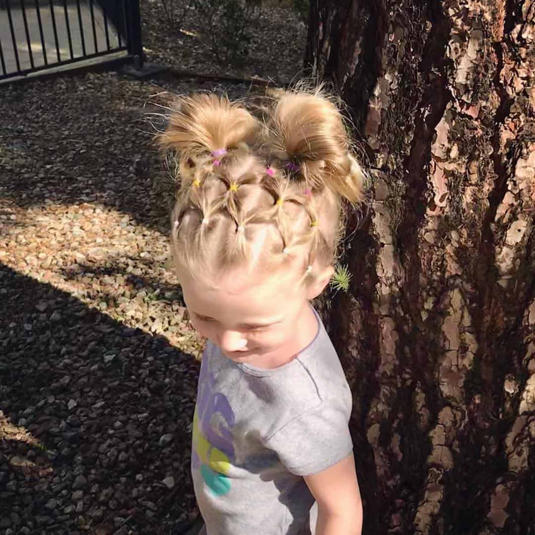 ideias de penteados para cabelos de meninas